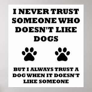 Gefällt den Leuten kein lustiges Poster