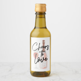 Gefällt der Liebe Custom Brautparty Bevorzugung Weinetikett