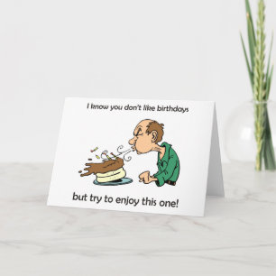 Gefällt dir Geburtstage nicht? Geburtstag im Mitte Karte