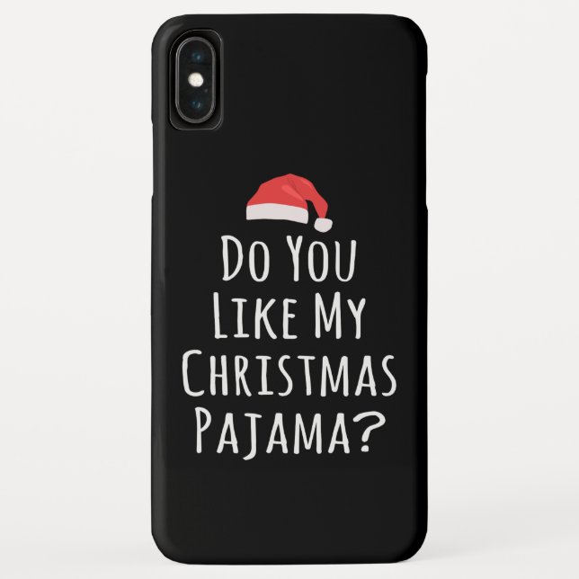 Gefällt dir mein Weihnachts-Pajama? Case-Mate iPhone Hülle (Rückseite)