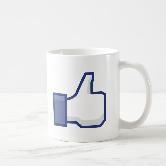 Gefällt mir-Hand Tasse (Rechts)