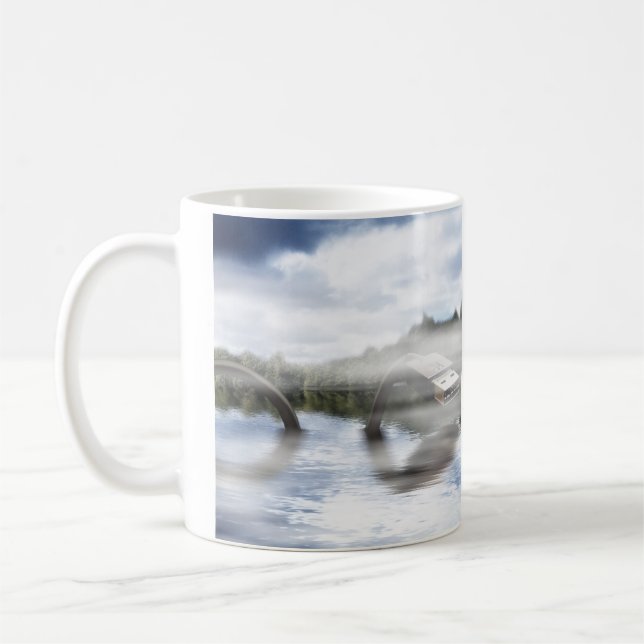 Gefälschte Ness Kaffeetasse (Links)