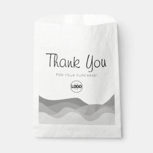Gefälte Taschen Danke Papiertasche Geschenktütchen