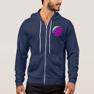 Gefaltete Abmessungen von Kenneth Yoncich Hoodie