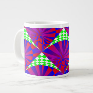 Gefaltete Abmessungen von Kenneth Yoncich Jumbo-Tasse