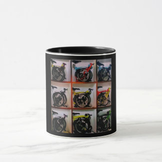 Gefaltete Brompton Tassen-Kunst Tasse