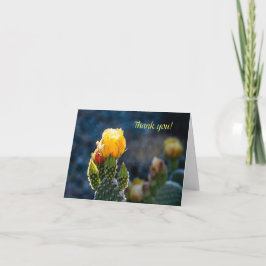 Gefaltete Dankeskarte