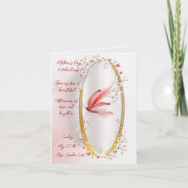 Gefaltete Feiertagskarte