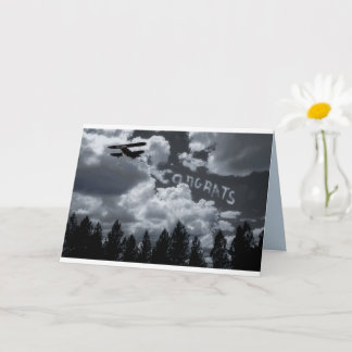 Gefaltete Grußkarte Karte