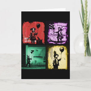 gefaltete Grußkarte Karte