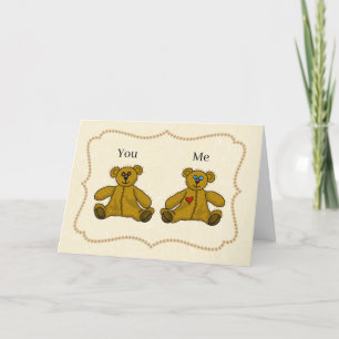 Gefaltete Grußkarte Karte