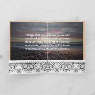 Gefaltete Grußkarte Karte