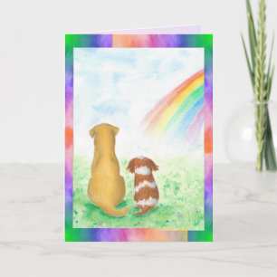 Gefaltete Grußkarte Karte