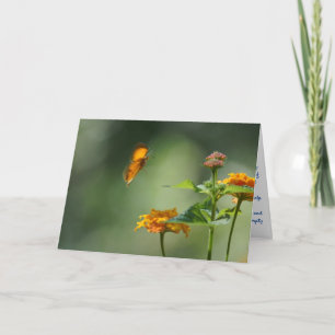 Gefaltete Grußkarte Karte