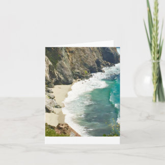 Gefaltete Mitteilungskarte