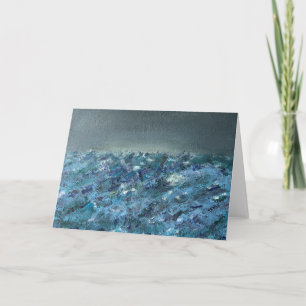 Gefaltete Mitteilungskarte