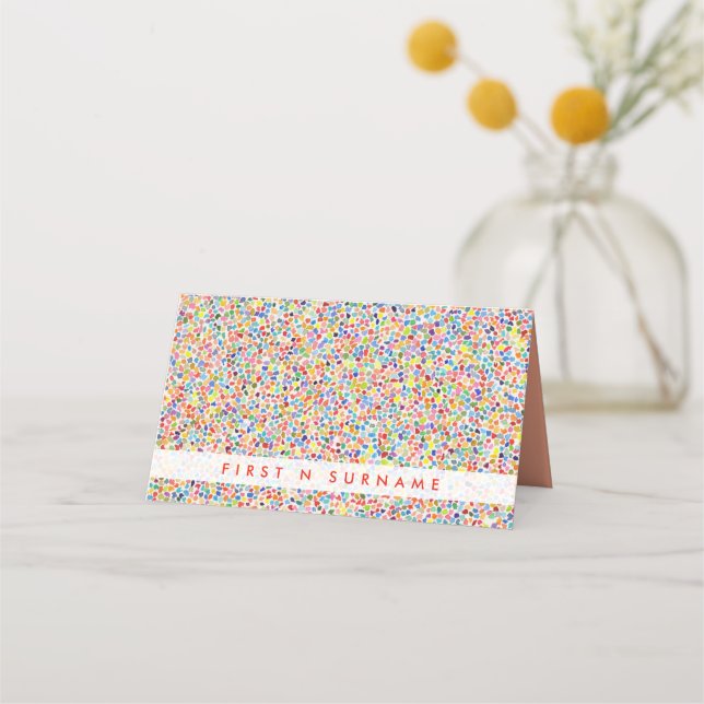 Gefaltete Terminkarte (Vorderseite)