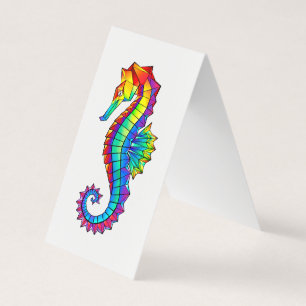 Gefaltete Visitenkarten