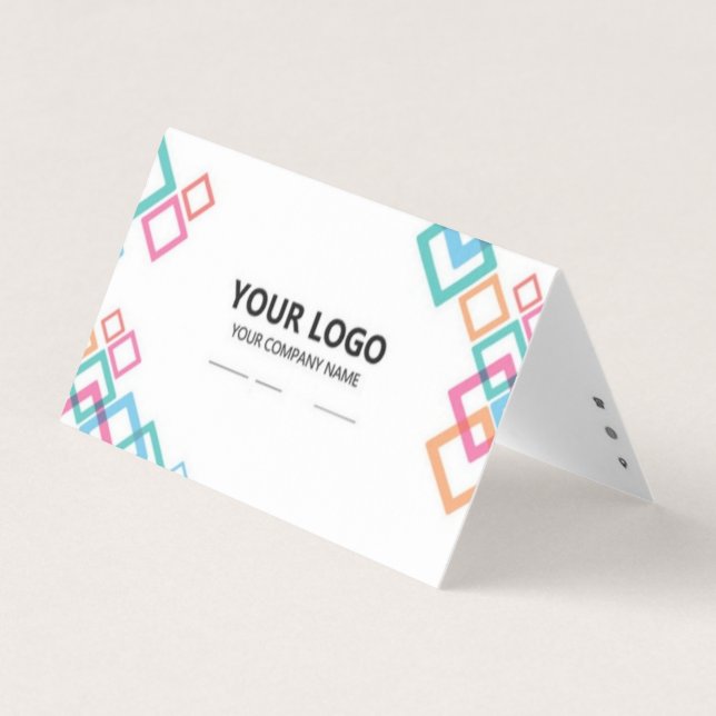 Gefaltete Visitenkarten (Vorderseite)