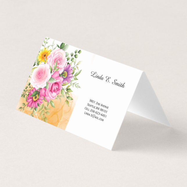 Gefaltete Visitenkarten (Vorderseite)