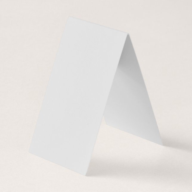 Gefaltete Visitenkarten | Bifold & Accordion (Rückseite)