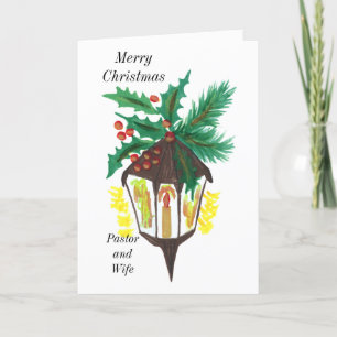 Gefaltete Weihnachtskarte Feiertagskarte