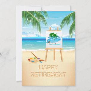 Gefangen auf Party Einladung der Leinwand im Ruhes