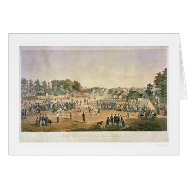 Gefangen-Baseball-ziviler Krieg 1863 (Vorderseite (Horizontal))