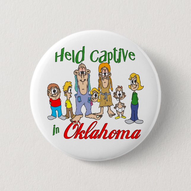 Gefangen im OKlahoma Button (Vorderseite)