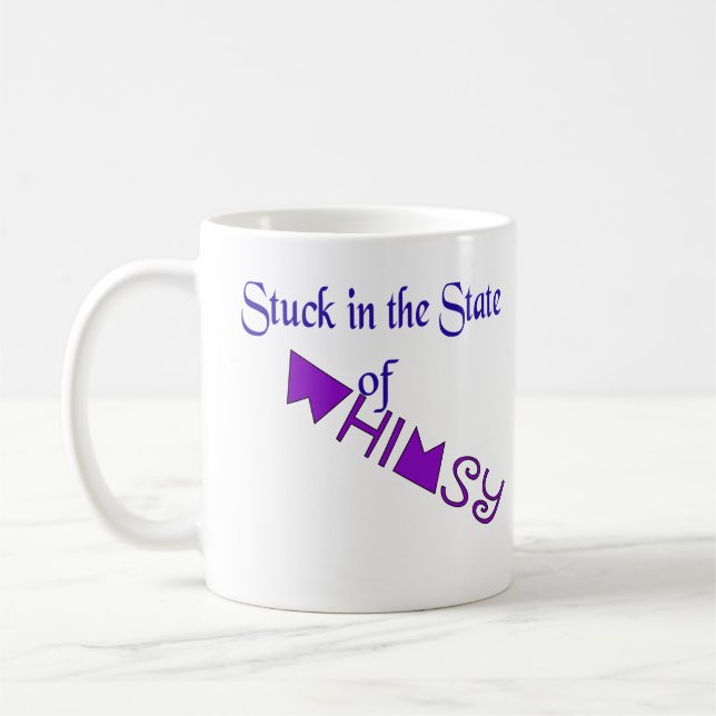 Gefangen im Staat von Whimsy Kaffeetasse (Links)