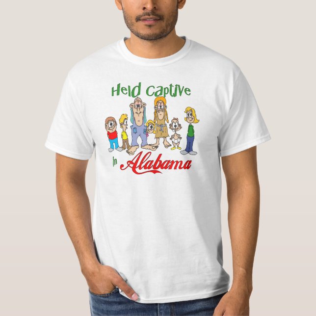Gefangen in Alabama T-Shirt (Vorderseite)