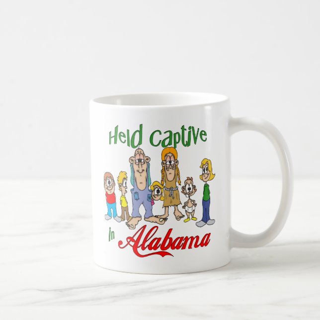 Gefangen in Alabama Tasse (Rechts)