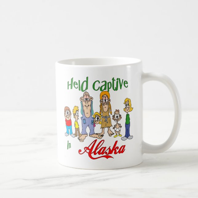 Gefangen in Alaska Tasse (Rechts)