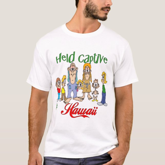 Gefangen in Hawaii T-Shirt (Vorderseite)