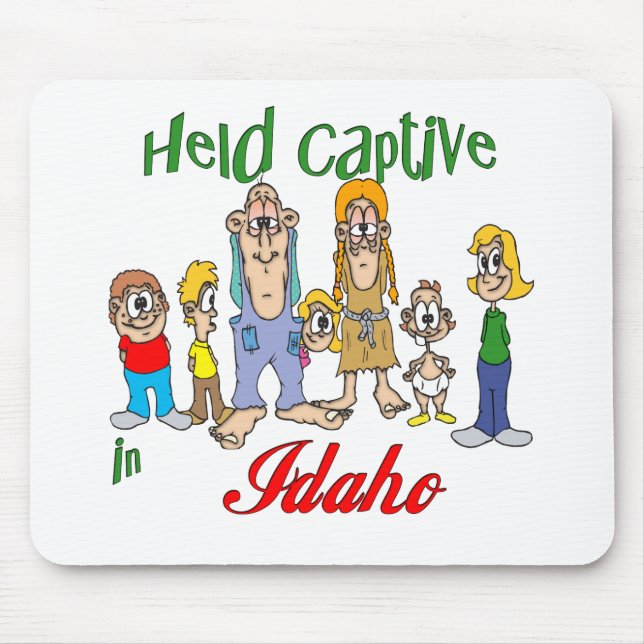 Gefangen in Idaho Mousepad (Vorne)
