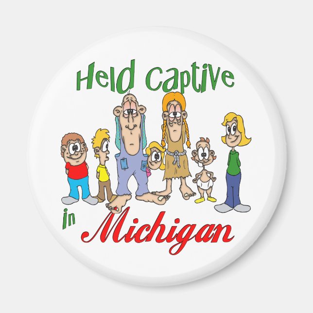 Gefangen in Michigan Magnet (Vorne)