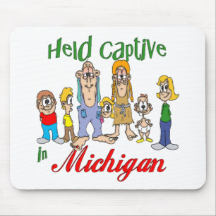 Gefangen in Michigan Mousepad