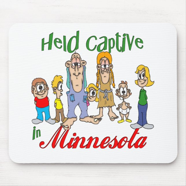 Gefangen in Minnesota Mousepad (Vorne)