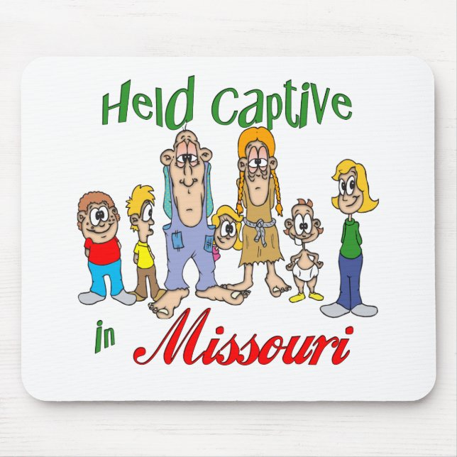 Gefangen in Missouri Mousepad (Vorne)