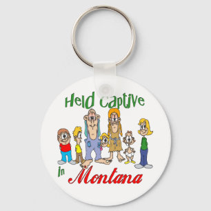 Gefangen in Montana Schlüsselanhänger