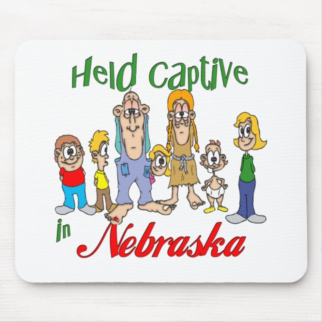 Gefangen in Nebraska Mousepad (Vorne)