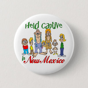Gefangen in New Mexico Button