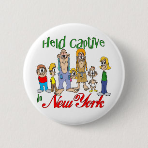 Gefangen in New York Button