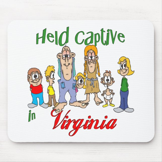 Gefangen in Virginia Mousepad (Vorne)