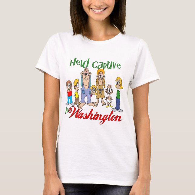 Gefangen in Washington T-Shirt (Vorderseite)
