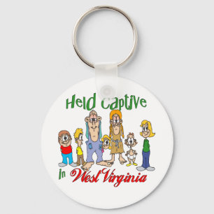 Gefangen in West Virginia Schlüsselanhänger
