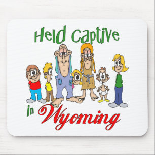 Gefangen in Wyoming Mousepad