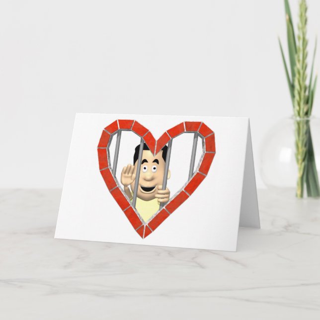 Gefangene der Liebe Feiertagskarte (Vorderseite)