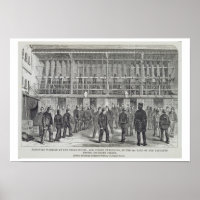 Gefangene, die am Treatrad arbeiten, u. a.