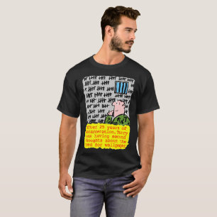 Gefangene im Gefängnis braucht nicht die Spitze de T-Shirt